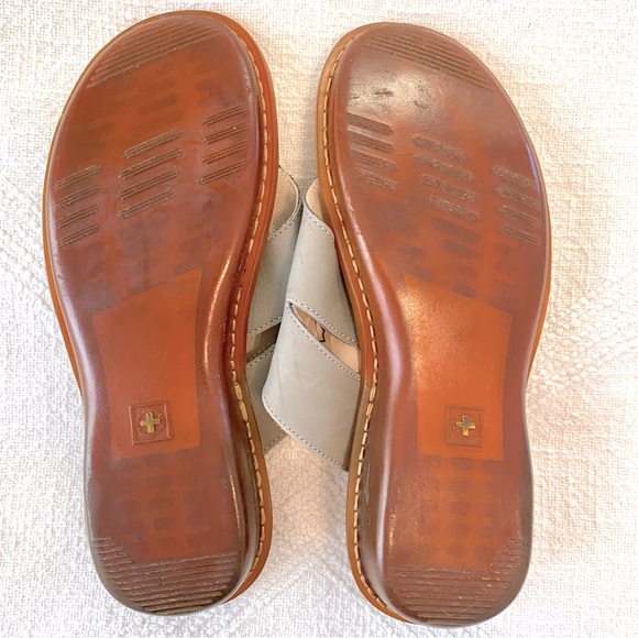 Dr. Martens Dusty Teal Leather Sandals Size US9 UK7 EU41 Rare Style & Color - Picture 4 of 6